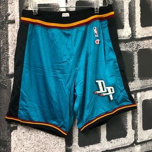 Detroit Pistons vintage champion shorts